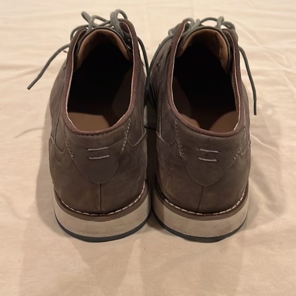 Lightly worn Hush Puppies Dark Grey Dress Shoe. Size 13. Classic with Comfort. - Picture 6 of 13